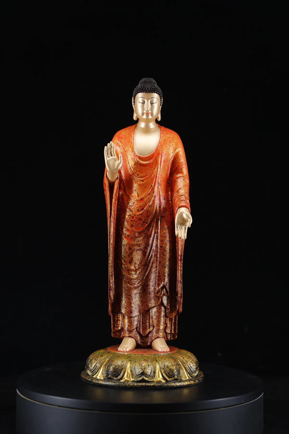 Shakyamuni Buddha detail