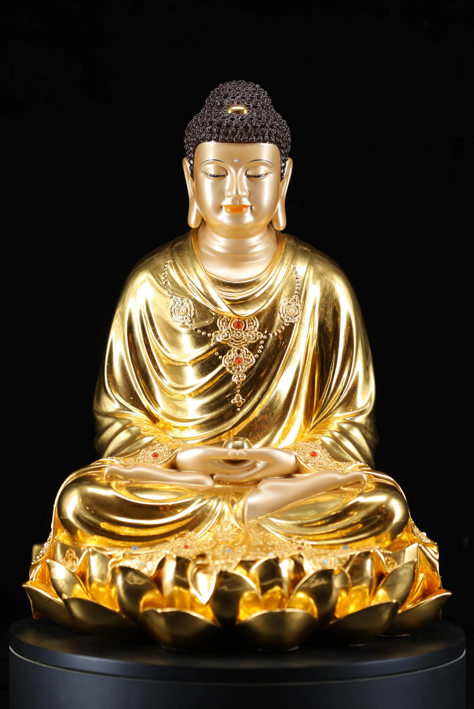 Shakyamuni — Gilded Finish — Front view